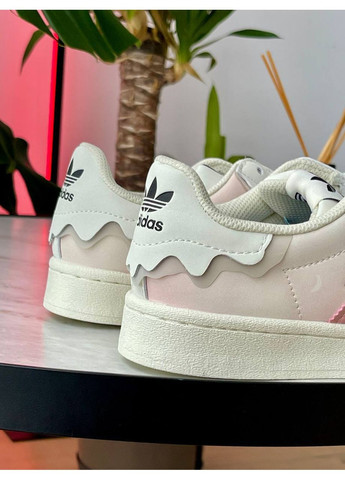 Кросівки жіночі Adidas Superstar Cappuccino Pink | Адідас Суперстар кремові No Brand кремові демісезони (360535104)