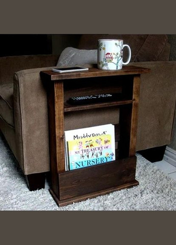 Приставний столик з дерева Тангера капучино (ДНС-001509) No Brand (328081645)