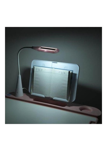 Дитяча парта одномісна зі стільчиком, регульована по висоті, оснащена лампою та зручною підставкою для книг Bambi (303056501)