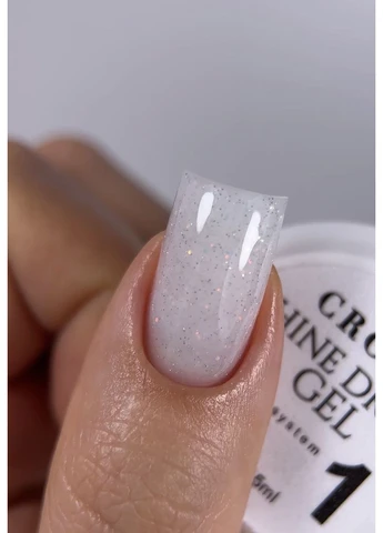 Світловідбиваючий гель для нарощування Shine Dream Gel №01 15 мл Crooz (398338197)