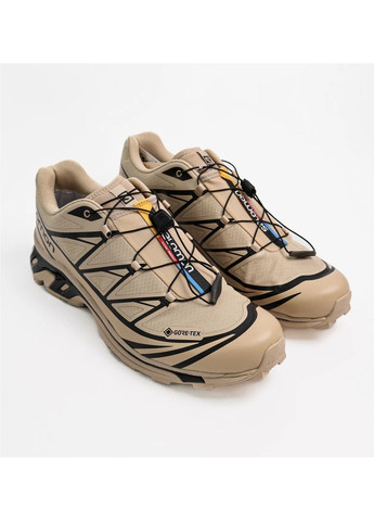 Бежеві кросівки чоловічі xt-6 gtx beige 474455 Salomon