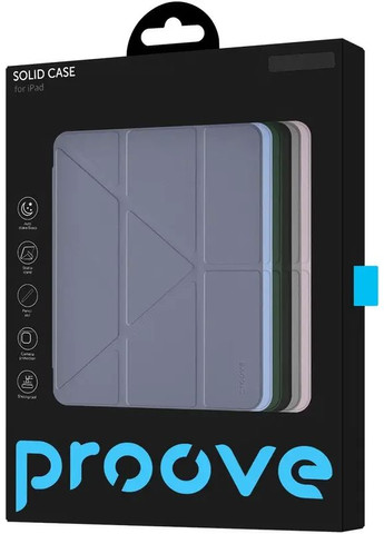 Чохол Solid Case для iPad Air 11" 2024 (black) Proove (360415413)