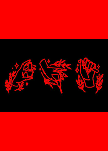 Вінілова інтер'єрна на стіну та шпалери «Показ манікюру». Кавун наклейка (316189416)