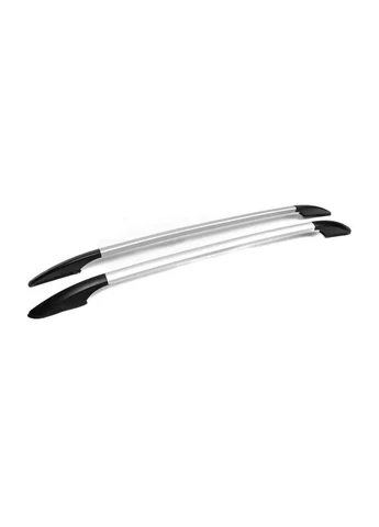Рейлінги OmsaLine Solid (2 шт, сірі) для Fiat /500L 2013-2022 рр Omsa 500 (389786574)
