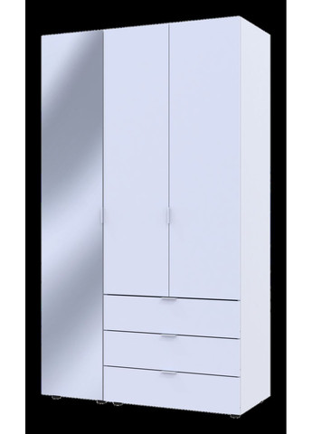 Комплект шкафов для одежды Гелар (2 шт.) 116,5х49,5х203,4 см Зеркало/ (DRS-011132) Doros (346530031)