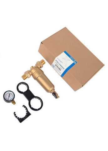 Фільтр промисловий IT12-H8920 для гарячої води 1/2", з ключем, латунь ITAL (373638669)