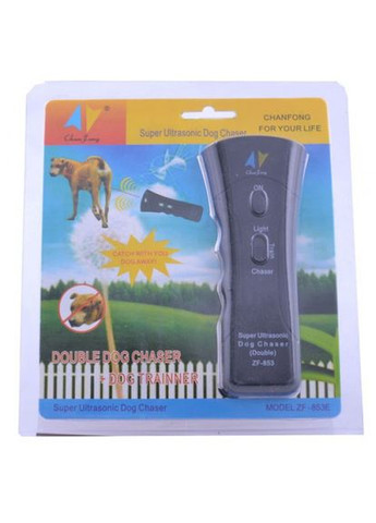 Ультразвуковий відлякувач собак ліхтарик ZF-853 з батарейкою 9В (код: ZF-853) Ultrasonic (331902239)