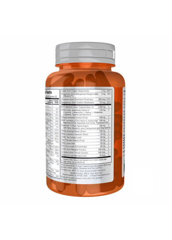 Мужской спортивный комплекс 90 софт гелевых капсул для здоровья и восстановления энергии витамины для мужчин Now Foods (372157185)