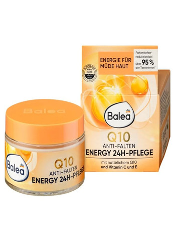 Денний антивіковий крем Q10 Anti-Falten з коензимом Q10 і SPF 30, 50 мл Balea (368293505)