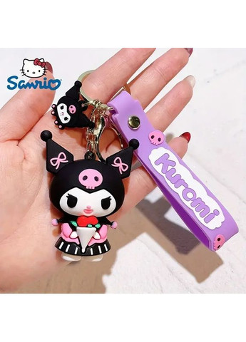 Брелок-фігурка Куромі аніме Kuromi брелок на рюкзак No Brand (328451045)