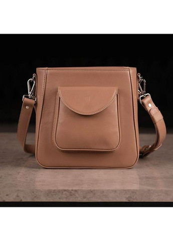 Сумка шоппер жіноча шкіряна через плече Stella Карамельний 40676 The Wings (361970303)