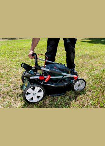 Акумуляторна газонокосарка RM 36-18 LTX BL 46, 2 акумуляторні блоки Li-Power (18 В/5,2 А-год) (Картон) 601606650 (8072) Metabo (295043641)