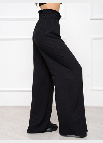 Трендовые штаны палаццо с широкой резинкой No Brand (322667424)