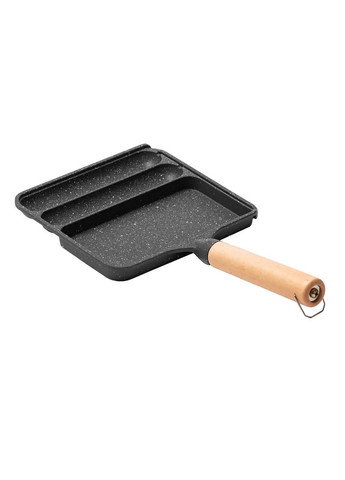 Сковорода для завтрака с антипригарным покрытием 21* 18,5* 2 см, серый Breakfast (322421187)