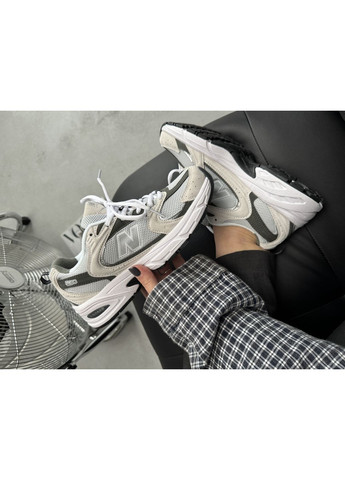 Серые демисезонные кроссовки мужские new balance 530 grey / whitel-0354 нью беланс 530 No Brand