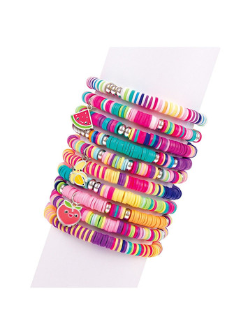 : Великий набір для створення браслетів з намистинами Хейші та футляром для зберігання 'Соковиті кольори' Make it Real (331296664)