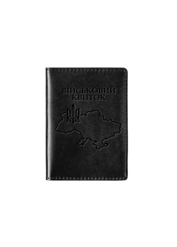 Обложка для военного билета кожаная Граница 257610UA Grande Pelle (298684421)