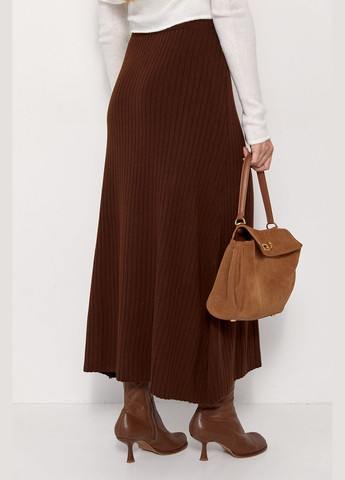 Міді спідниця в широкий рубчик Lurex (308725378)