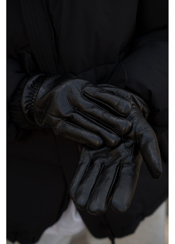 Женские кожаные теплые зимние сенсорные перчатки перчатки 1-59 Without (364670555)