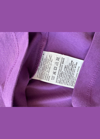 Фиолетовая летняя футболка для девочки однотонная базовая фиолетовая 2000-51 (140 см) OVS