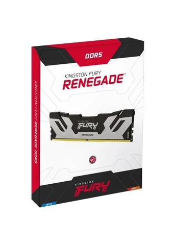 Модуль памяти для компьютера (ex.HyperX) (KF576C38RS-16) Kingston FURY DDr5 16GB 7600 MHz Renegade XMP Silver/Black (389701533)
