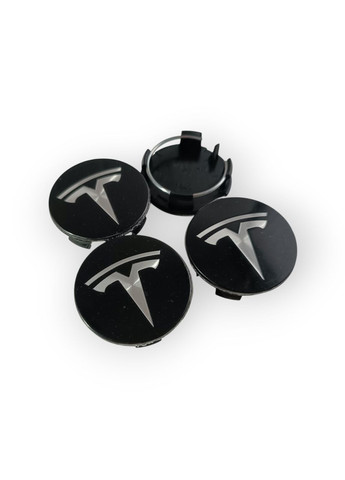 Комплект ковпачків для дисків ( 4шт, чорний ) No Brand (371774064)