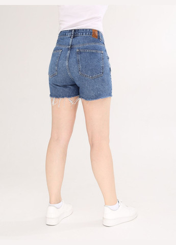 Шорты женские синие джинсовые короткие Cracpot Пряма (295441376)