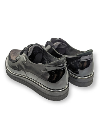 Черные туфли (р) лаковая кожа 0-0-1-1-40-5 Gio