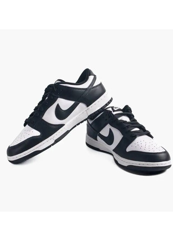 Жіночі кросівки Panda DD1391-101 шкіряні оригінал розмір Nike Dunk Low Retro White/Black чорно-білі демісезони (364989001)