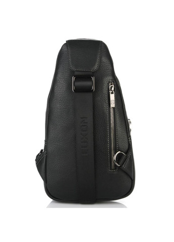 Рюкзак мужской 2002-3 кожаный на одно плечо размер 17 × 31 × 7 см черный Luxon (314808727)