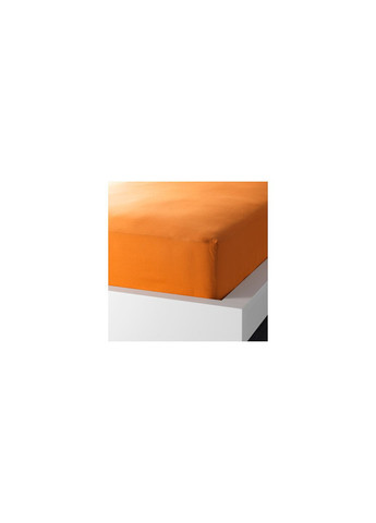Простыня натяжная оранжевый 140х200 см IKEA (272149828)