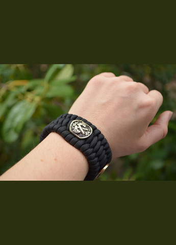 Браслет с Медведем и рунами из паракорда плетения Трилобит под заказ цвет и размер + брелок в подарок No Brand (341738886)