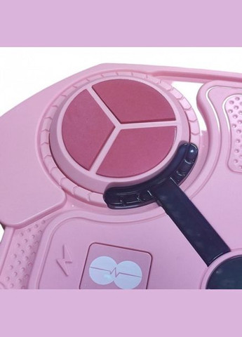 Настенный боксерский тренажер с подсветкой и музыкой, интерактивная мишень, розовая No Brand (315373105)