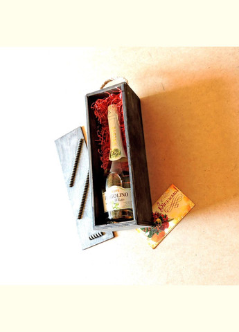 Подарункова коробка з дерева Палермо тип Г1 моріон (ПДУ-040805) No Brand (328911579)