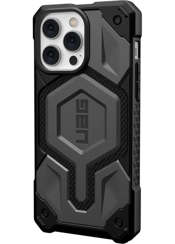 Чохол-накладка Monarch Pro with MagSafe для Apple iPhone 14 Pro Max Kevlar Silver (114031113933) Urban Armor Gear (360395032)