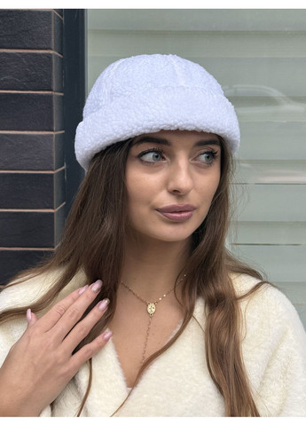 Женская шапка бини докера зимняя барашек Teddy No Brand (365811831)