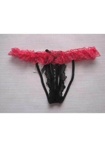 Трусики стрінги з перлинками (10к010) No Brand (370289505)