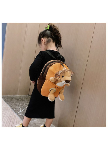 Дитячий рюкзак з м'якою іграшкою Лев, рюкзачок з іграшкою в кишені "Lion" ( ) China (366874427)