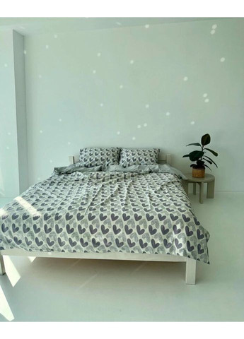 Постельное белье двуспальное Home Сатин 20785 180х215 см DUSHKA (336328659)