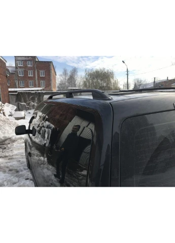 Рейлинги Skyport BLACK Стандартная база для Volkswagen Caddy 2004-2010 гг Erkul (390735642)