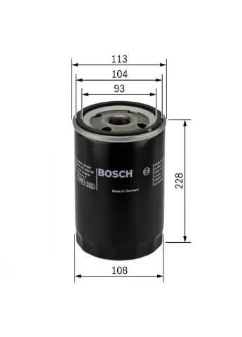 Масляный фильтр (произв-во ) F 026 407 048 Bosch (377460104)