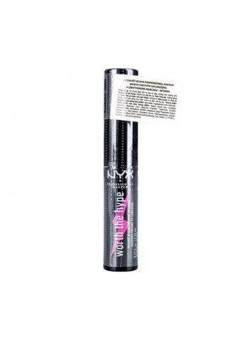 Кольорова туш для вій Worth the Hype Volumizing & Lengthening Mascara (7 мл та 5.25 мл) 01 MINI Black (WTHM01 MINI) NYX Professional Makeup (293153738)