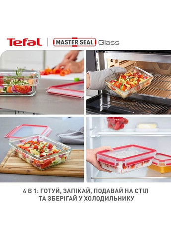 Набор контейнеров Master Seal 3шт (N1050910) Tefal (314802035)