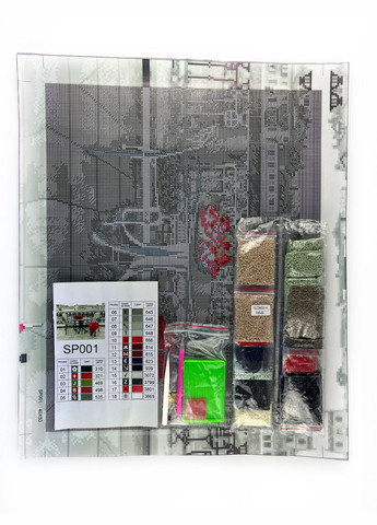 Алмазна мозаїка 40х50 Романтичний етюд SP001 ColorArt (299772506)