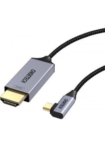 Кабель мультимедійний USBC to HDMI 1.8m USB 3.1 L-type 4K60Hz (XCH-1803) CHOETECH usb-c to hdmi 1.8m usb 3.1 l-type 4k60hz (287338598)