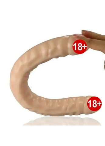 Фаллоимитатор двойной двусторонний Double Header 46 см анальный вагинальный для пары No Brand (303908333)