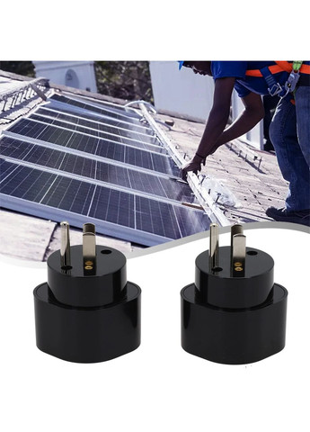 Перехідник із американської розетки на європейську вилку, перехідник із заземленням, тип А AAA (341532141)