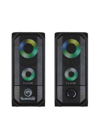 Акустическая система SG-265 Multi-LED USB Black Marvo (372619157)