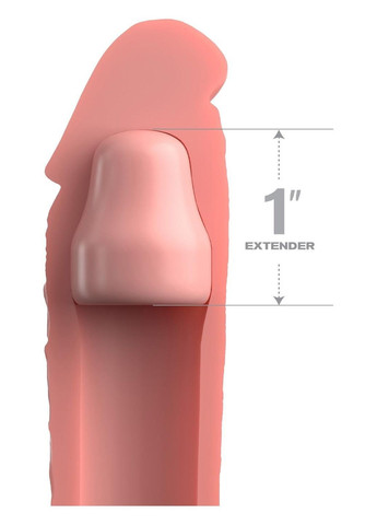 Насадка на пеніс Fantasy X-tensions Elite бежева, 18 см Pipedream (361669991)