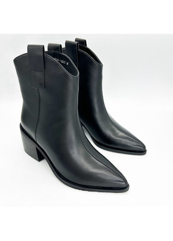 Черные демисезонная ботильоны (р) кожа 0-1-1-ap-666-1-g-237j Danler